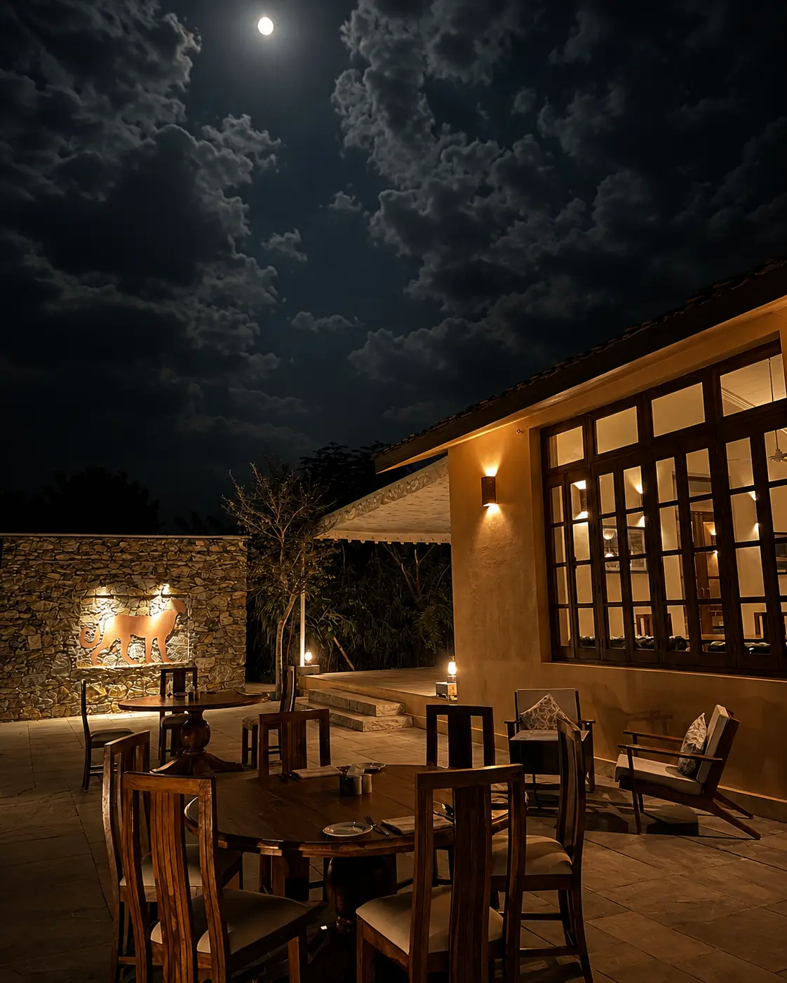 Dinner Beneath The Stars, Bijapur Lodge
